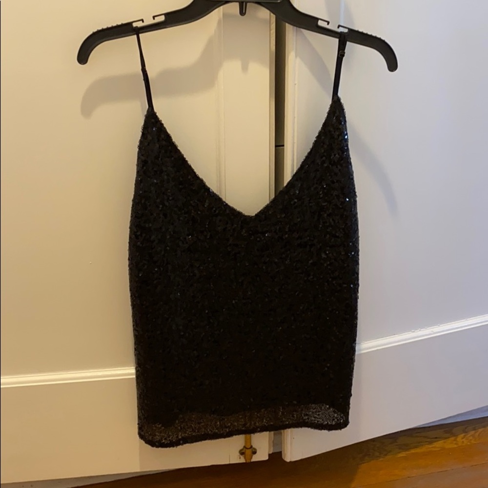 Anine Bing sequin camisole